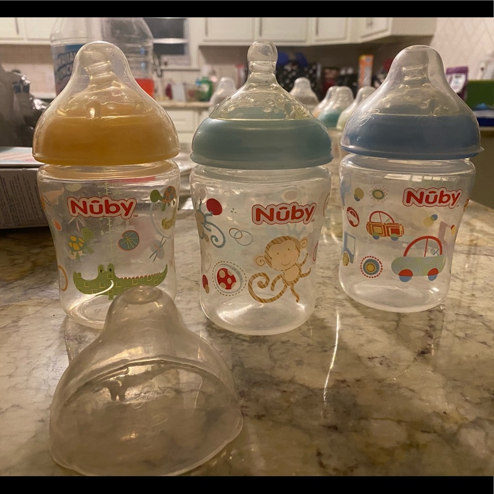 Nuby 8 oz bottles